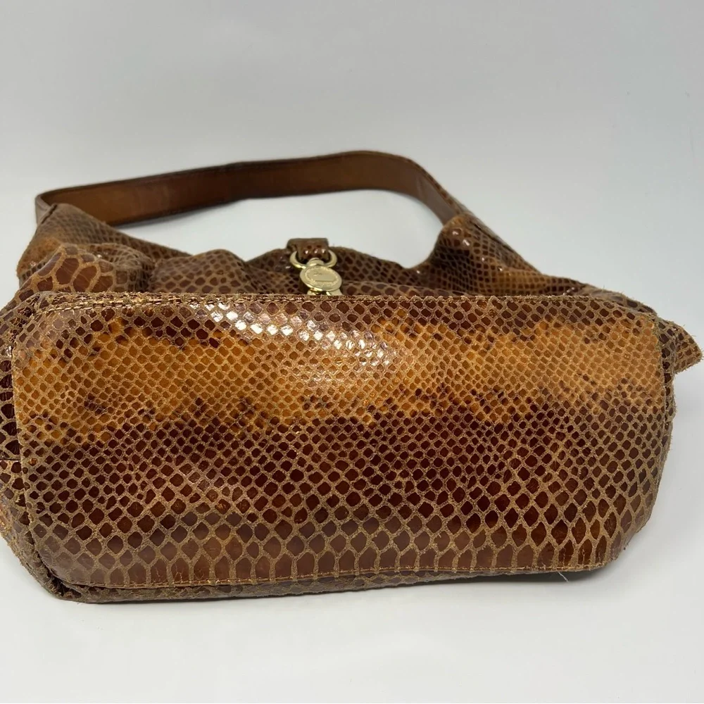 Dooney & Burke Embossed Leather Bag